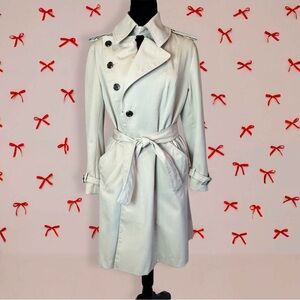 Sears JR BAZAAR Vintage 60/70’s Beige Trench Coat with Belt